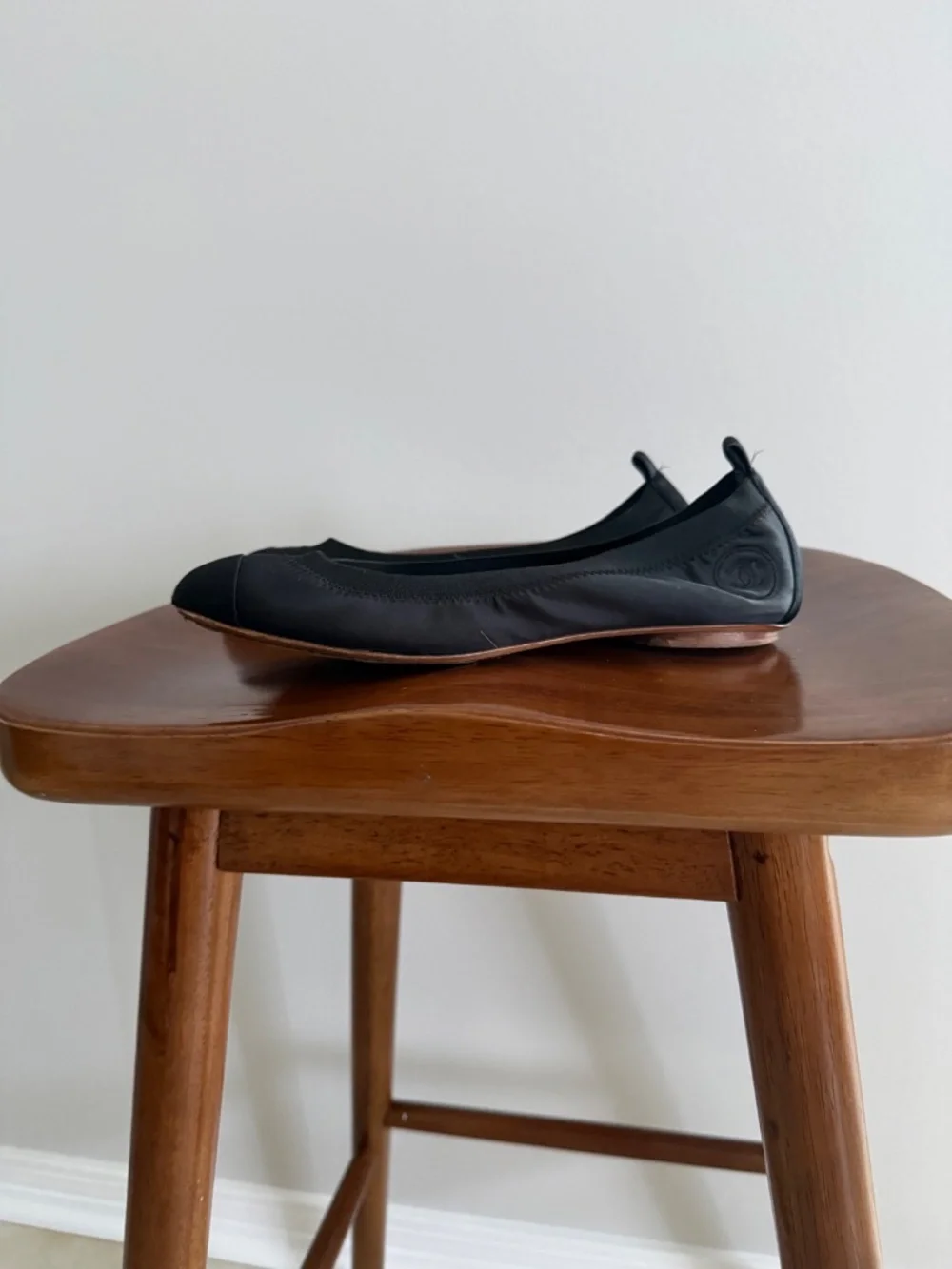 Vintage CHANEL Silk Ballet Flats | Euro 39